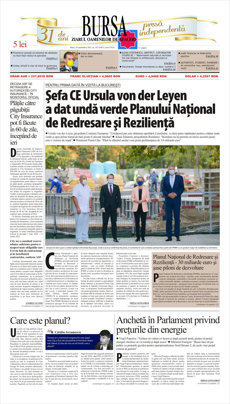 Ediţia din 01.05.2025