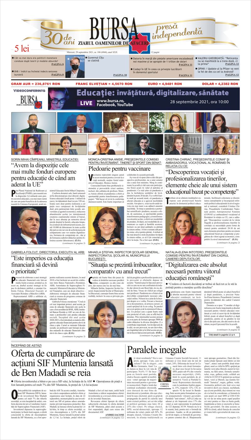 Ediţia din 30.04.2025