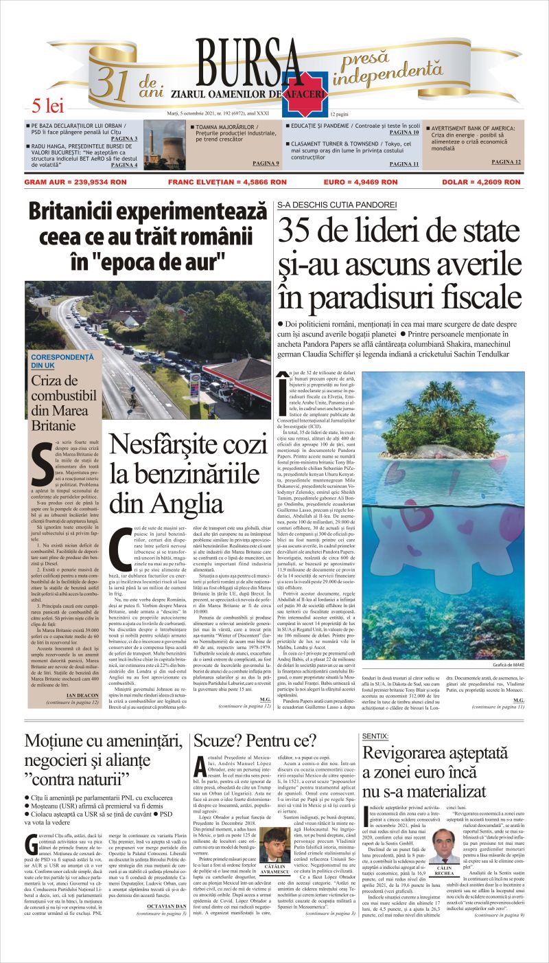 Ediţia din 30.04.2025