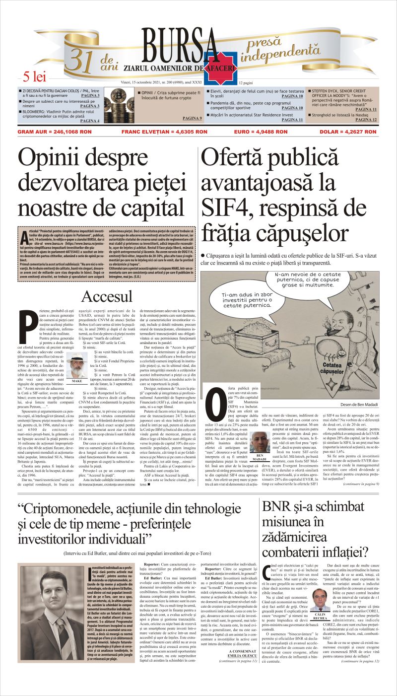 Ediţia din 01.05.2025
