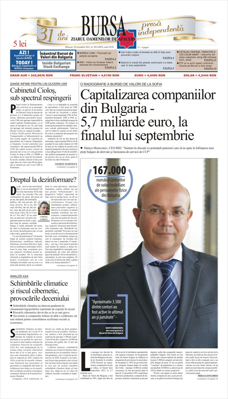 Ediţia din 01.05.2025
