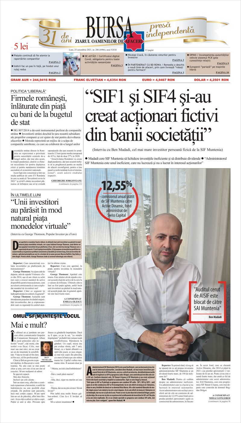 Ediţia din 21.07.2026