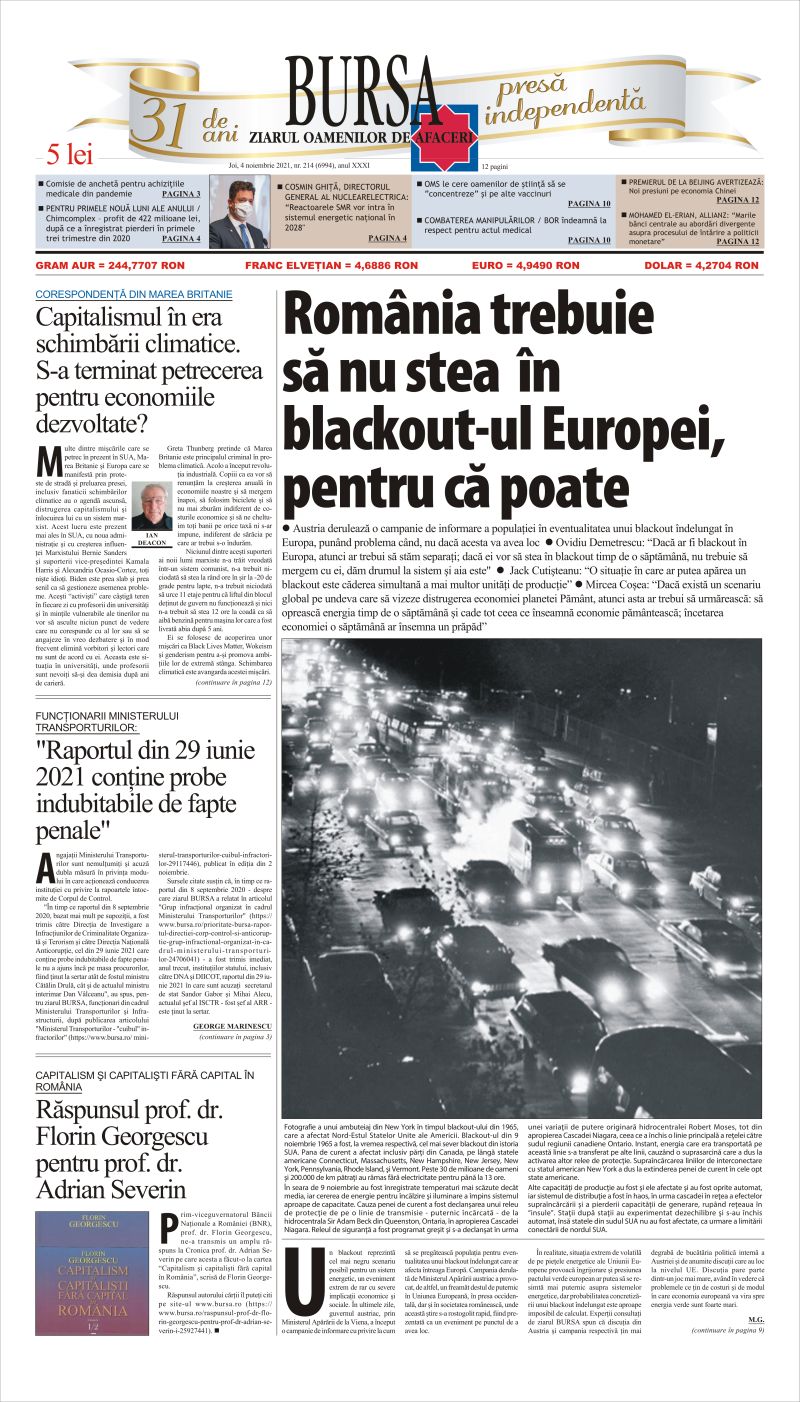 Ediţia din 01.05.2025