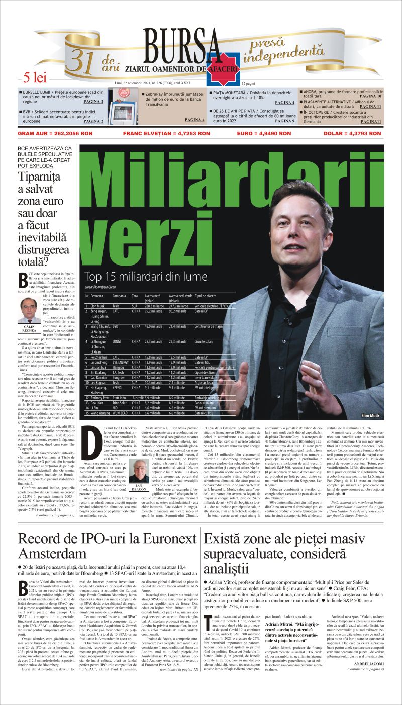 Ediţia din 01.05.2025
