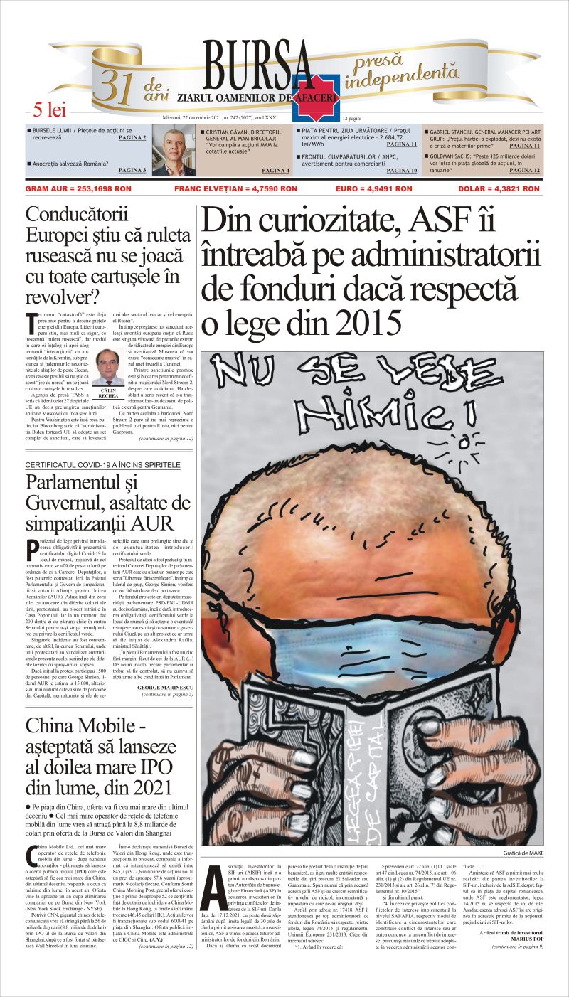 Ediţia din 01.05.2025