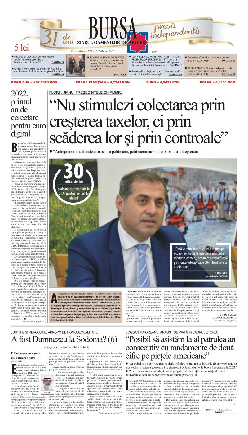 Ediţia din 01.05.2025