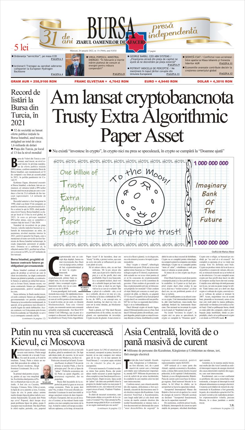 Ediţia din 01.05.2025