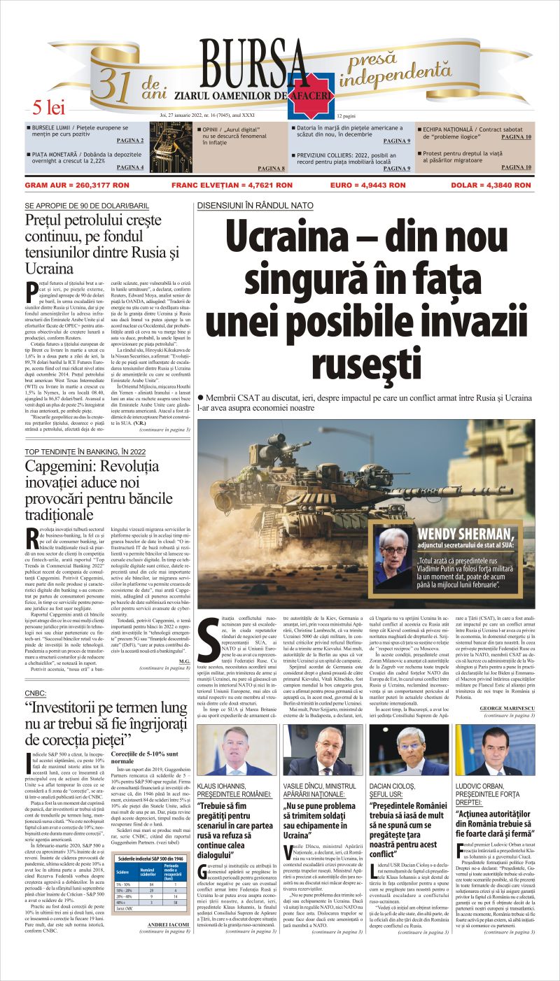 Ediţia din 01.05.2025