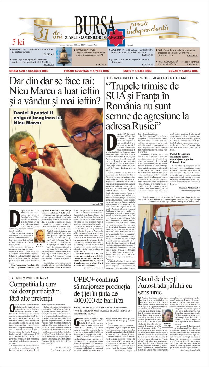 Ediţia din 01.05.2025