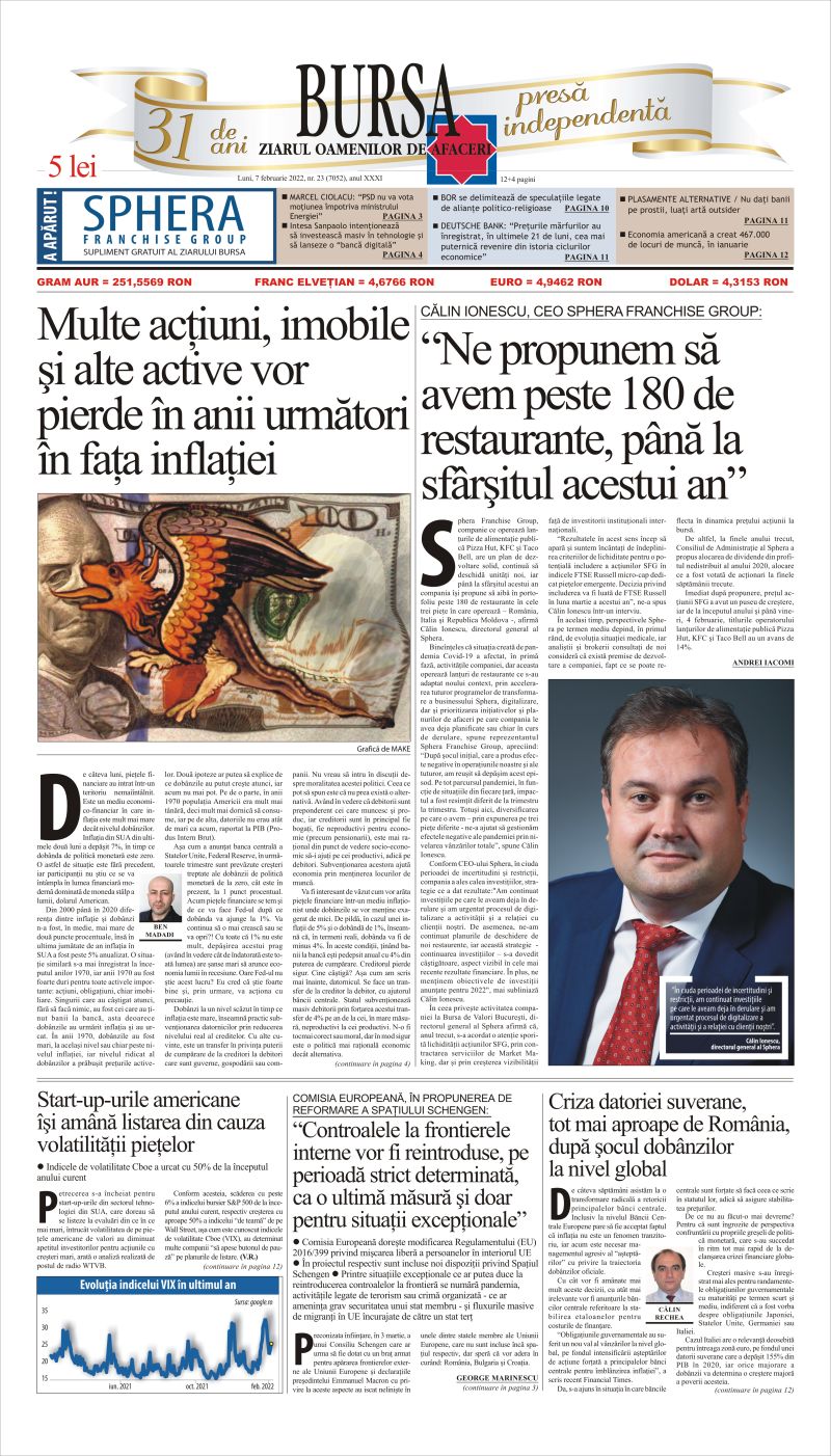 Ediţia din 07.02.2022