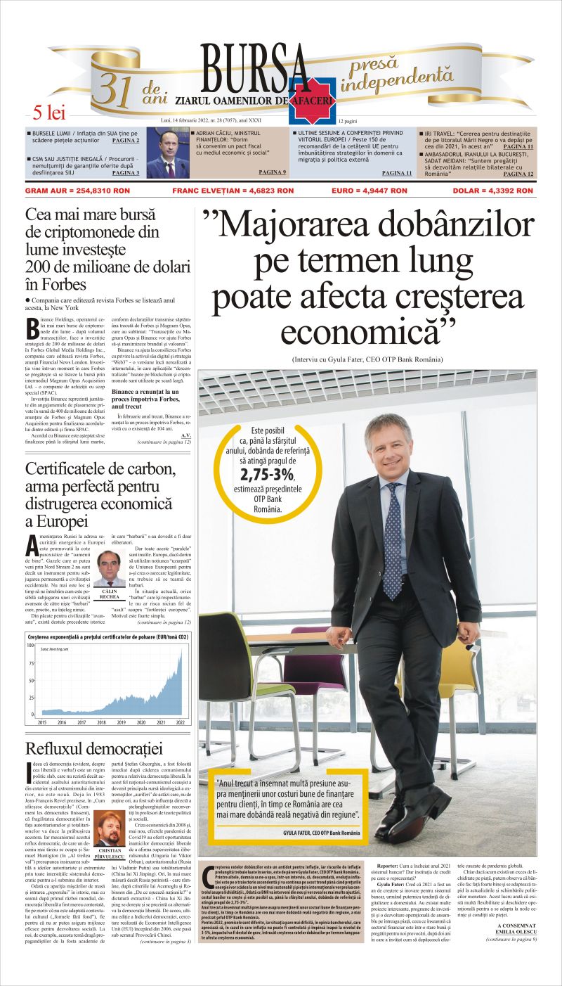 Ediţia din 01.05.2025