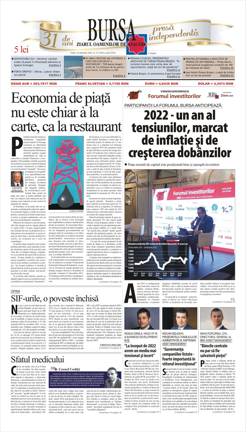 Ediţia din 01.05.2025