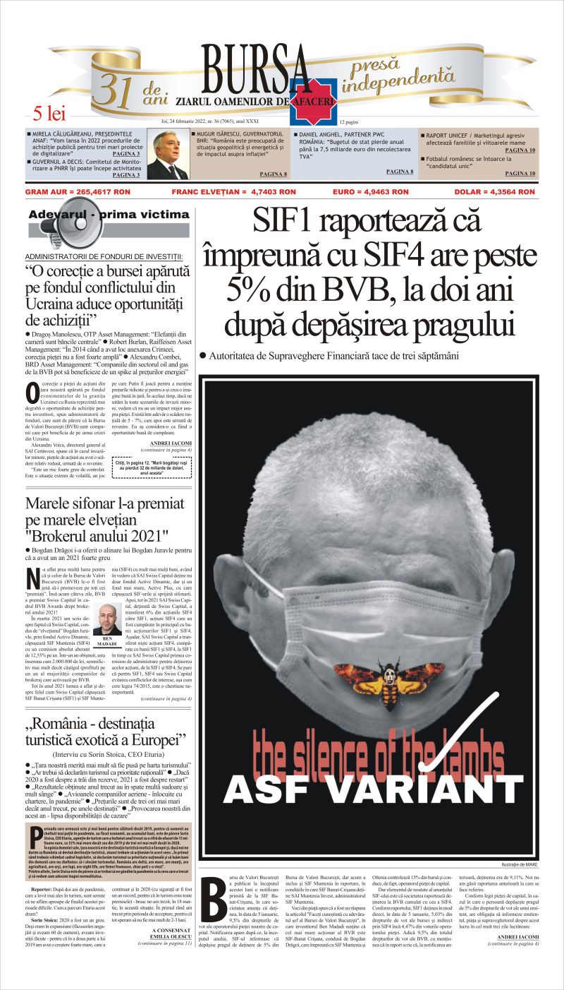 Ediţia din 01.05.2025