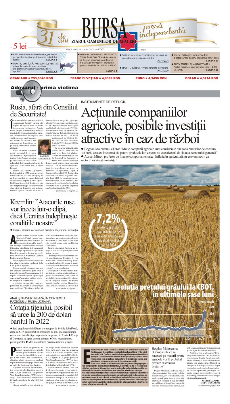 Ediţia din 01.05.2025