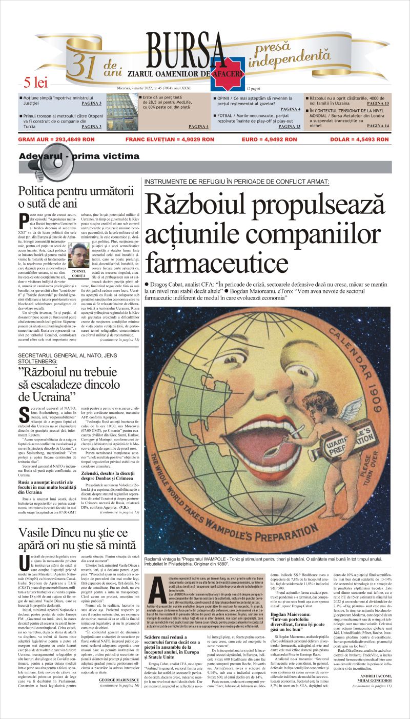 Ediţia din 01.05.2025