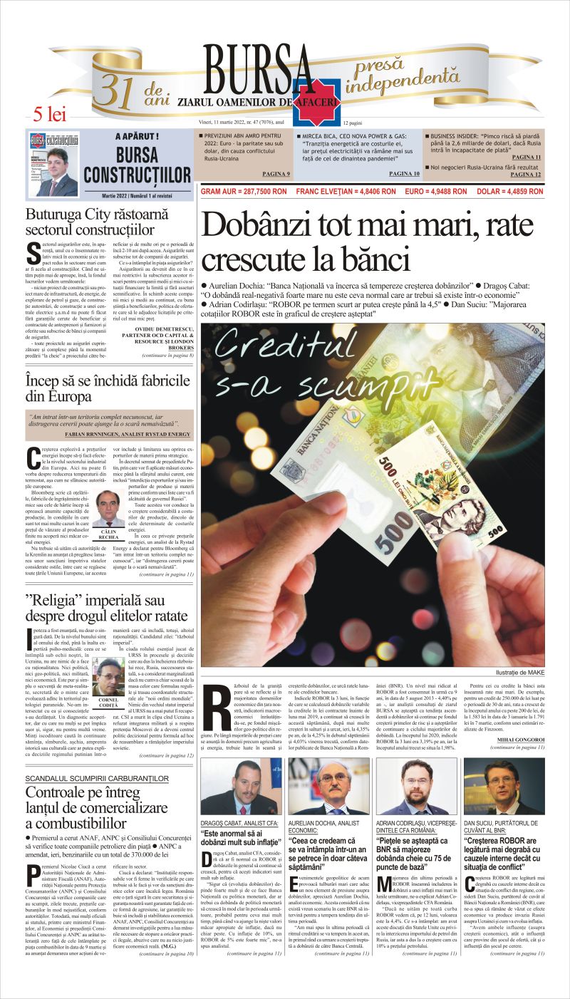 Ediţia din 01.05.2025
