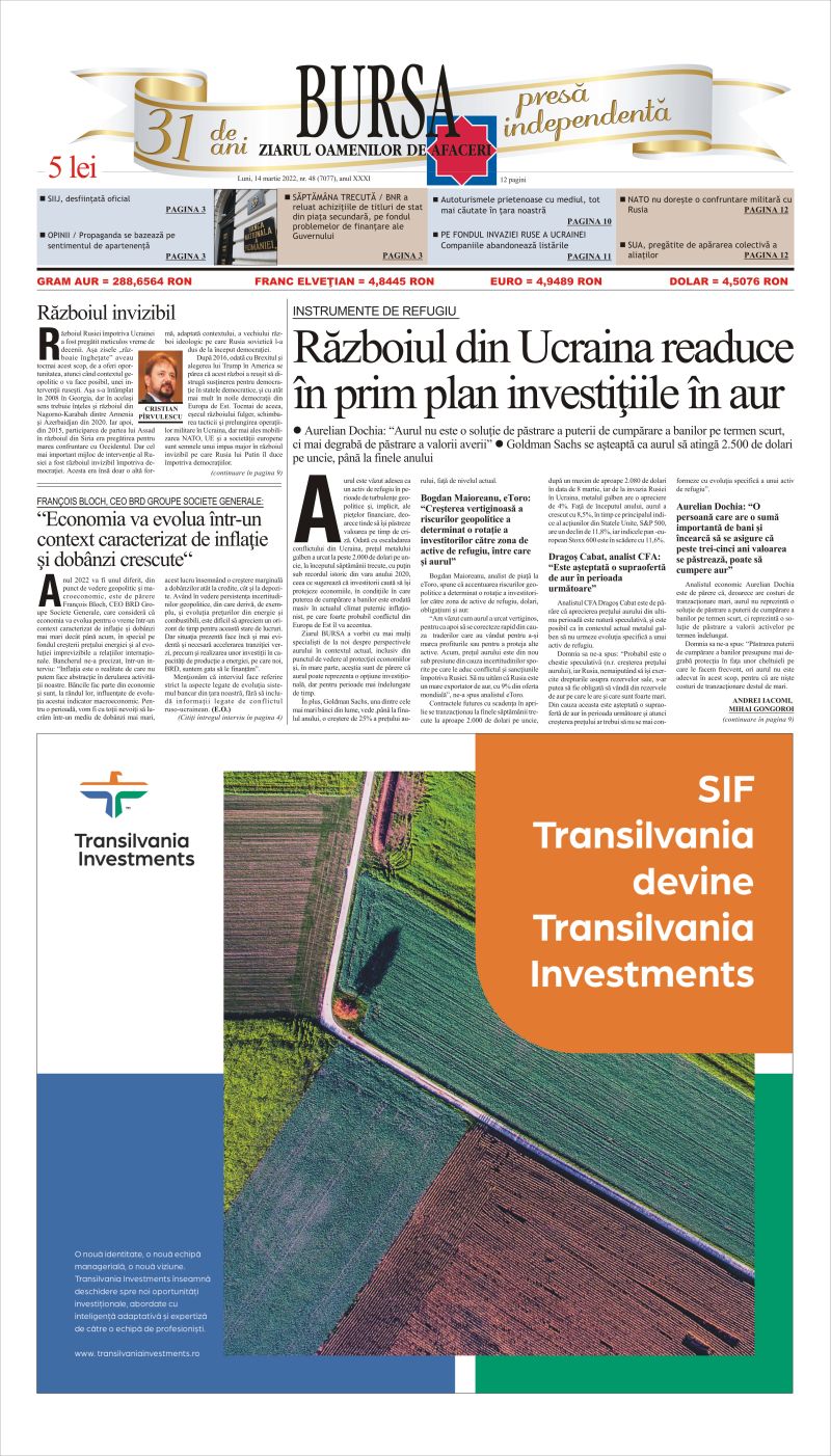 Ediţia din 01.05.2025