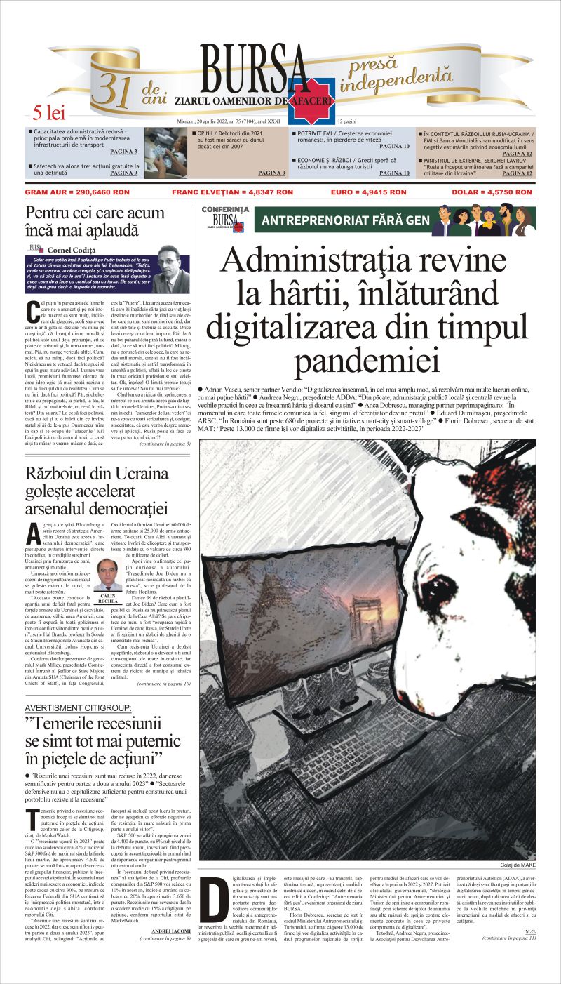 Ediţia din 01.05.2025