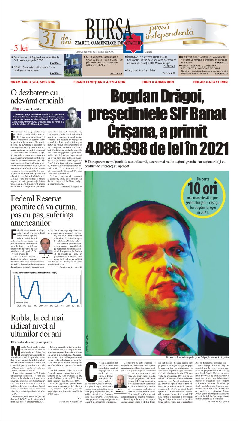 Ediţia din 01.05.2025