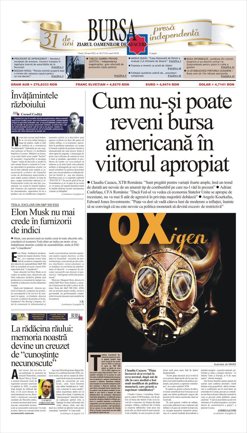 Ediţia din 01.05.2025