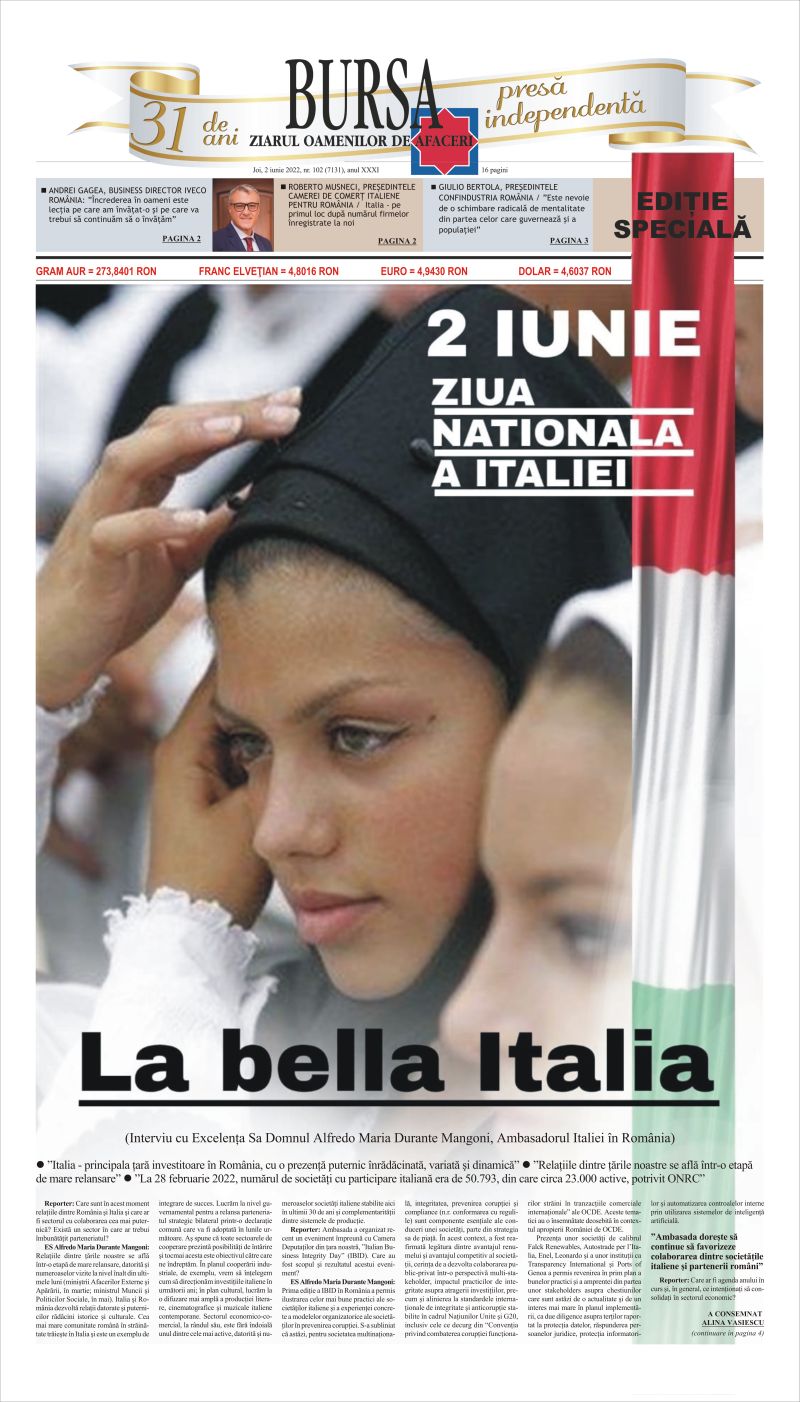 Ediţia din 01.05.2025
