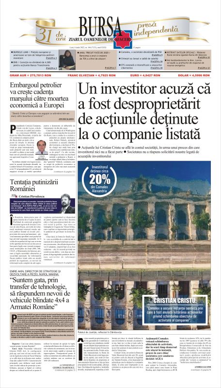 Ediţia din 01.05.2025