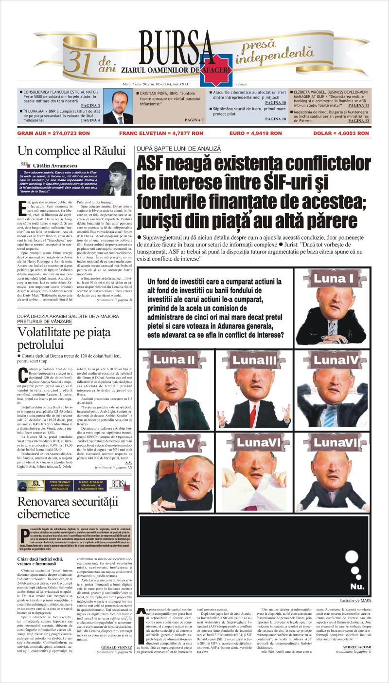 Ediţia din 01.05.2025