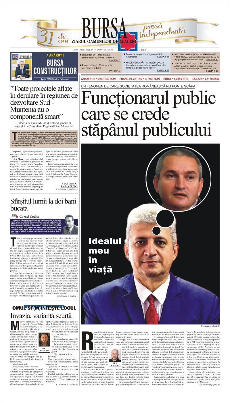 Ediţia din 31.07.2026