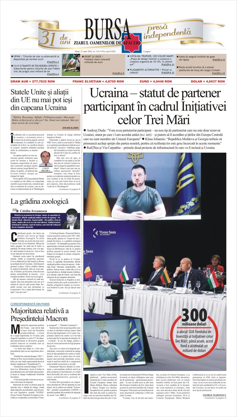 Ediţia din 21.06.2022