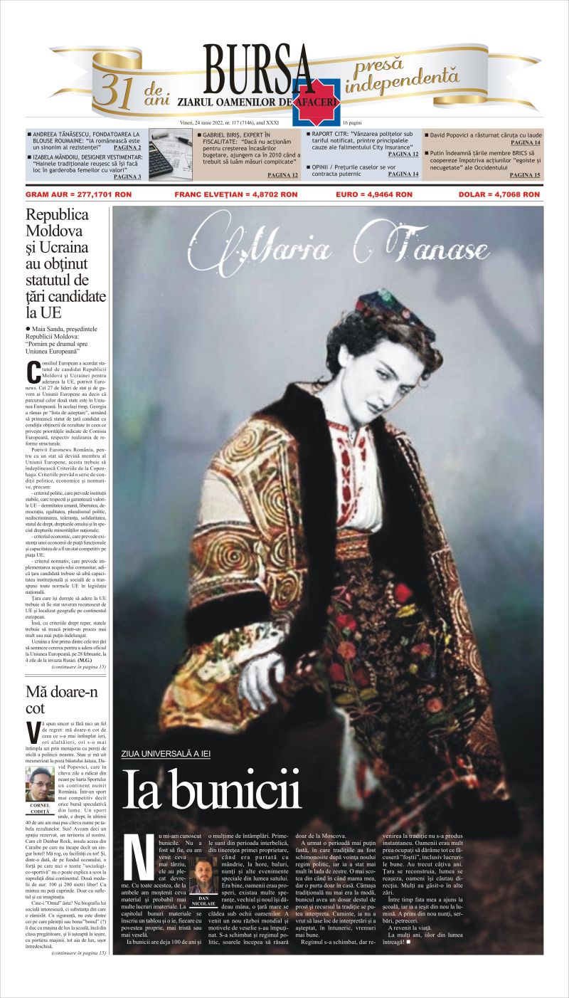 Ediţia din 24.07.2026