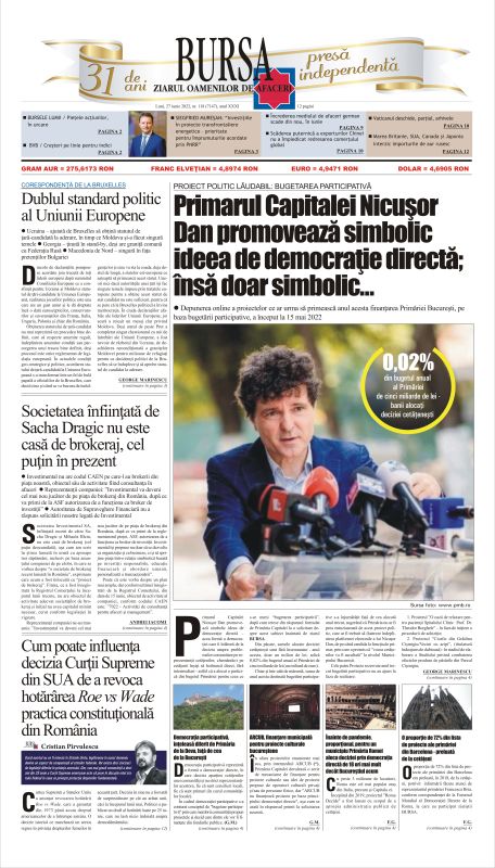 Ediţia din 01.05.2025