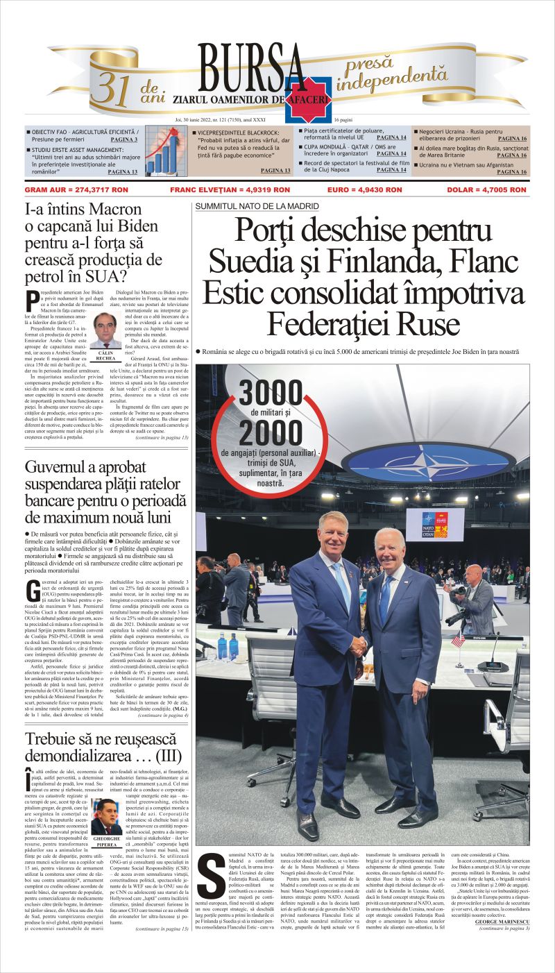 Ediţia din 01.05.2025