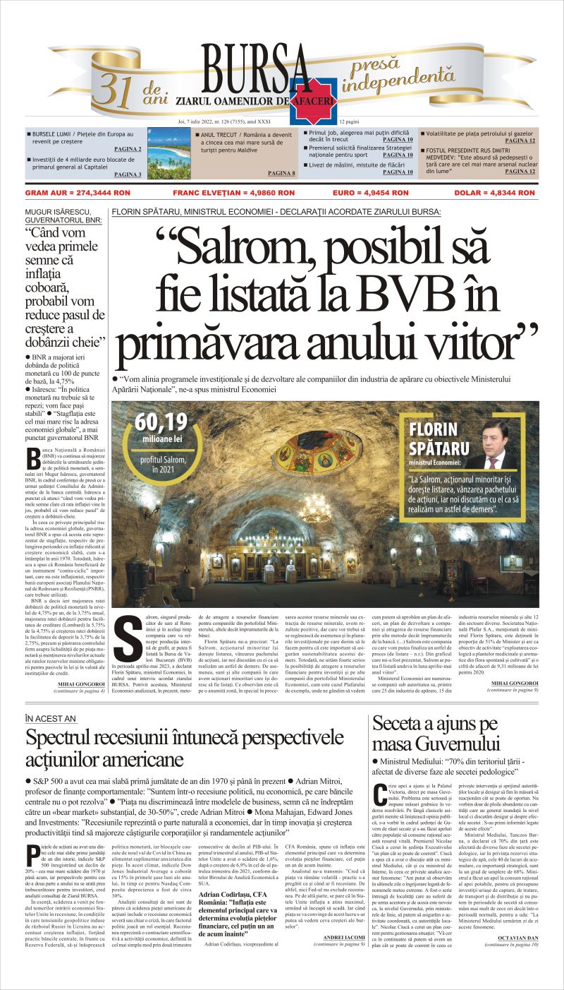 Ediţia din 01.05.2025
