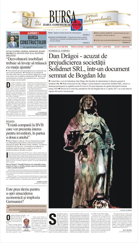 Ediţia din 11.07.2022