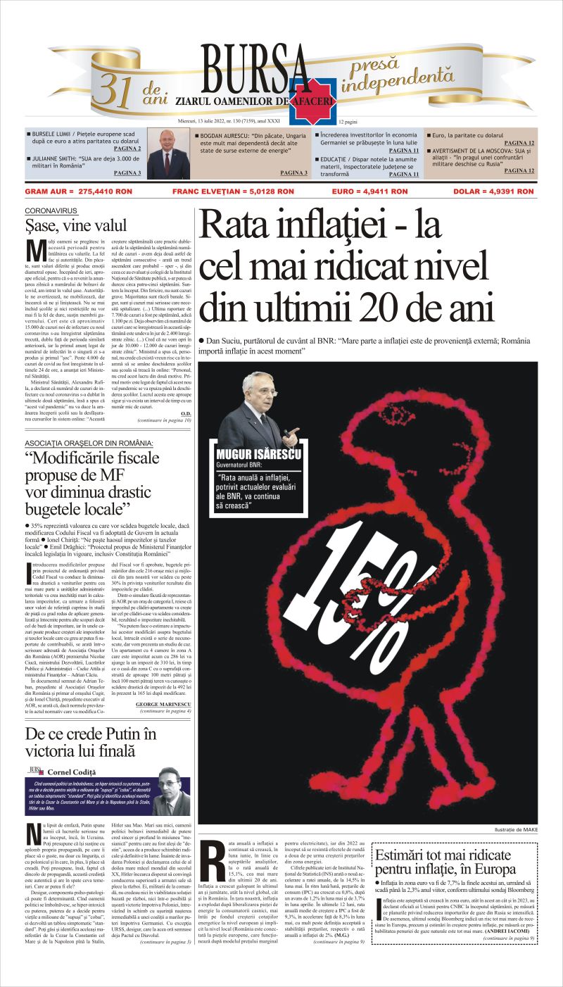 Ediţia din 28.07.2026