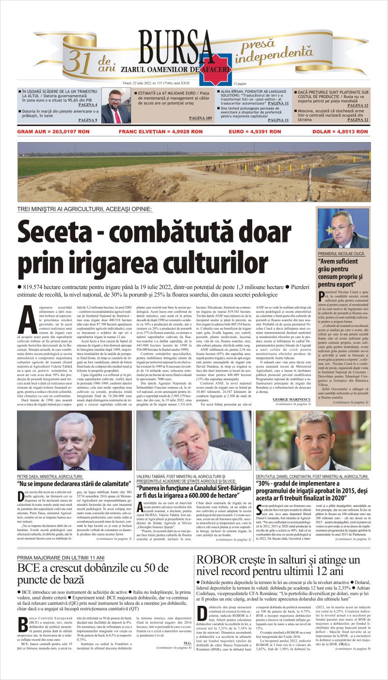 Ediţia din 01.05.2025