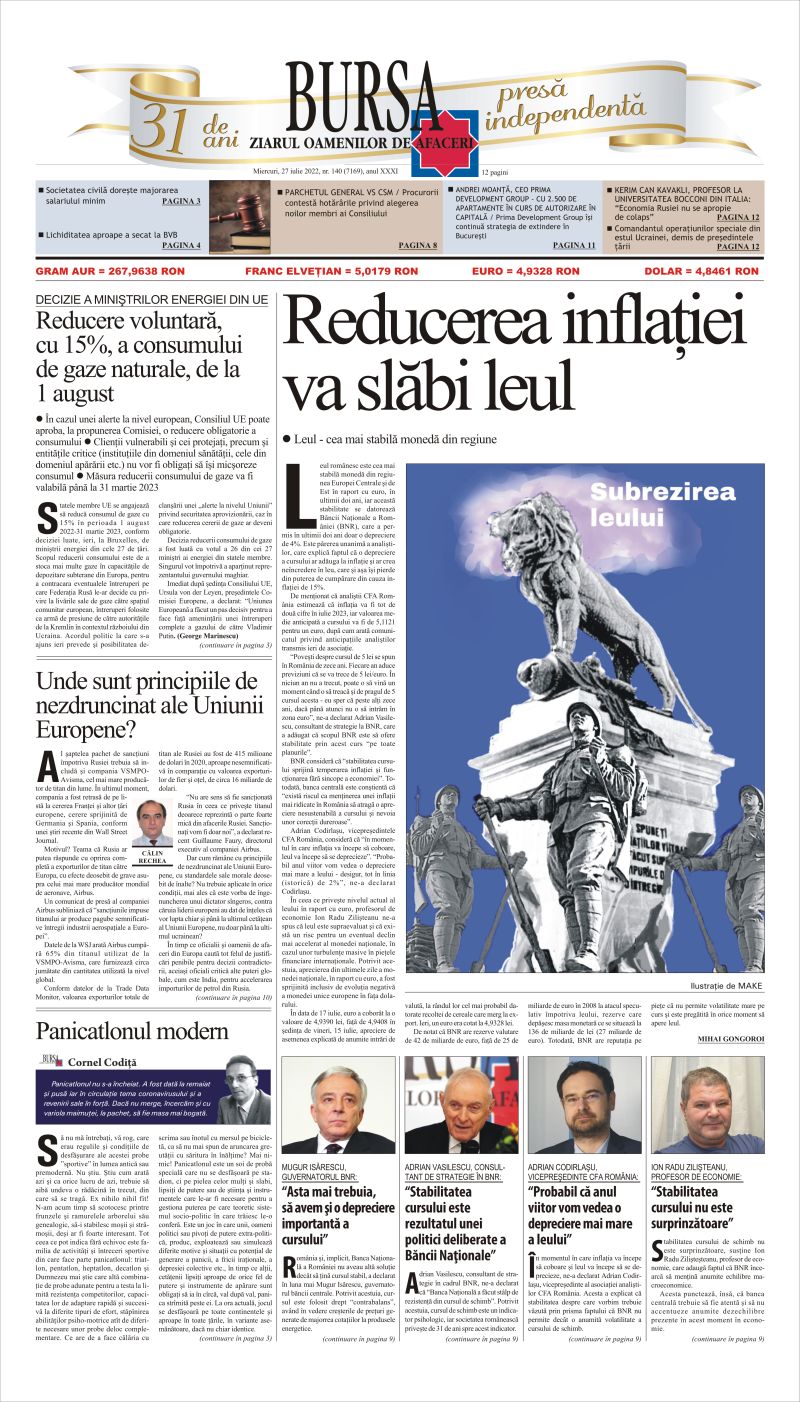 Ediţia din 24.07.2026