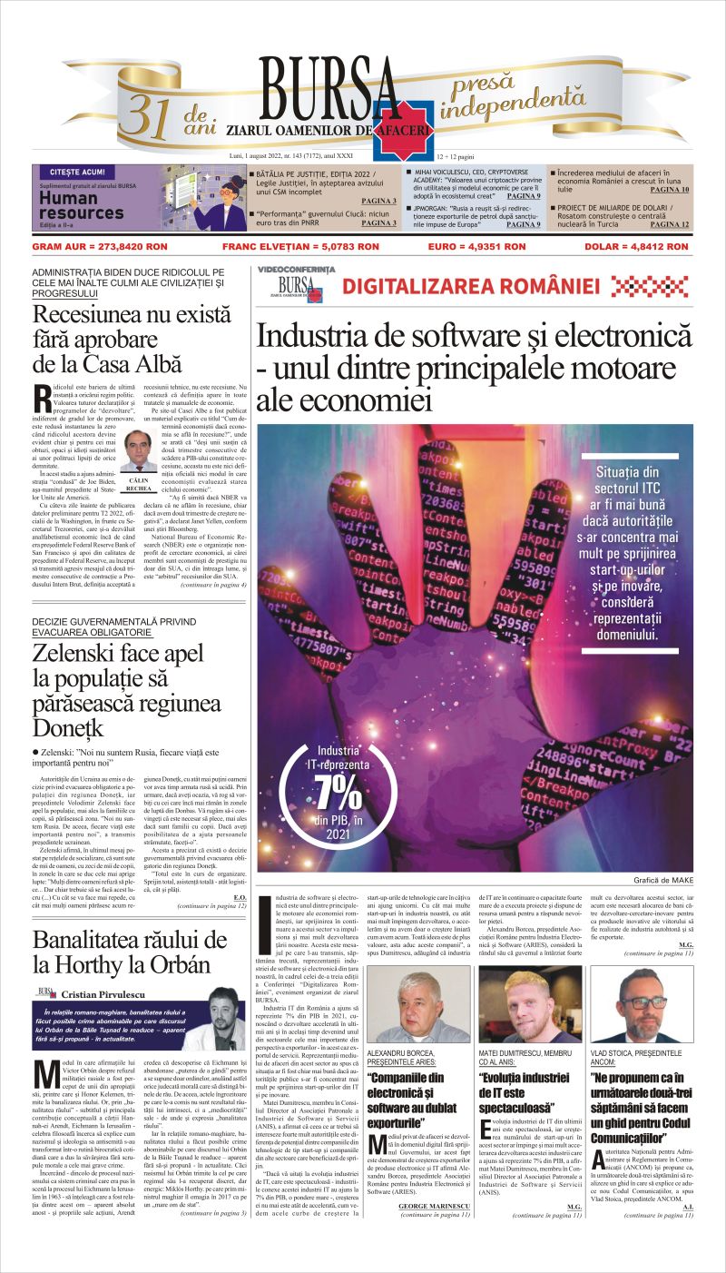 Ediţia din 01.05.2025