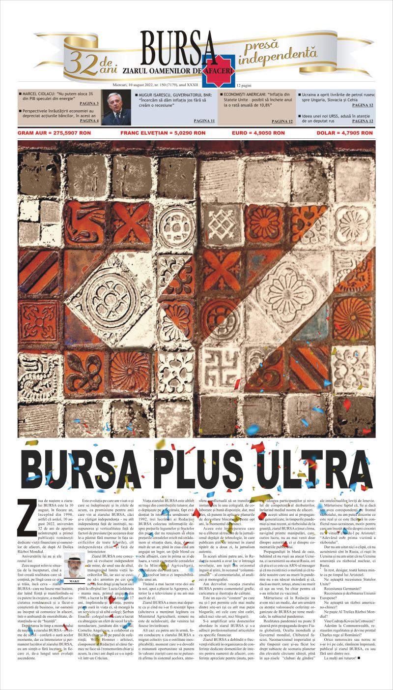 Ediţia din 01.05.2025