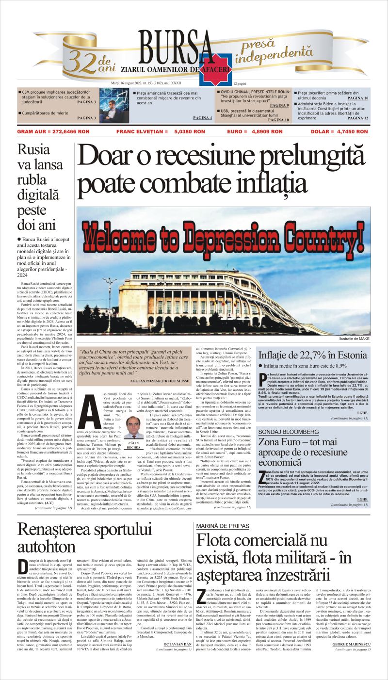 Ediţia din 16.08.2022