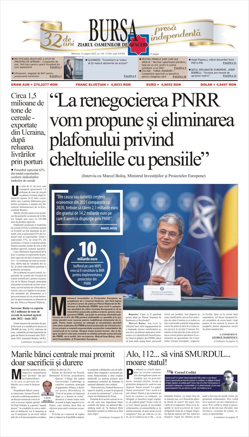 Ediţia din 01.05.2025
