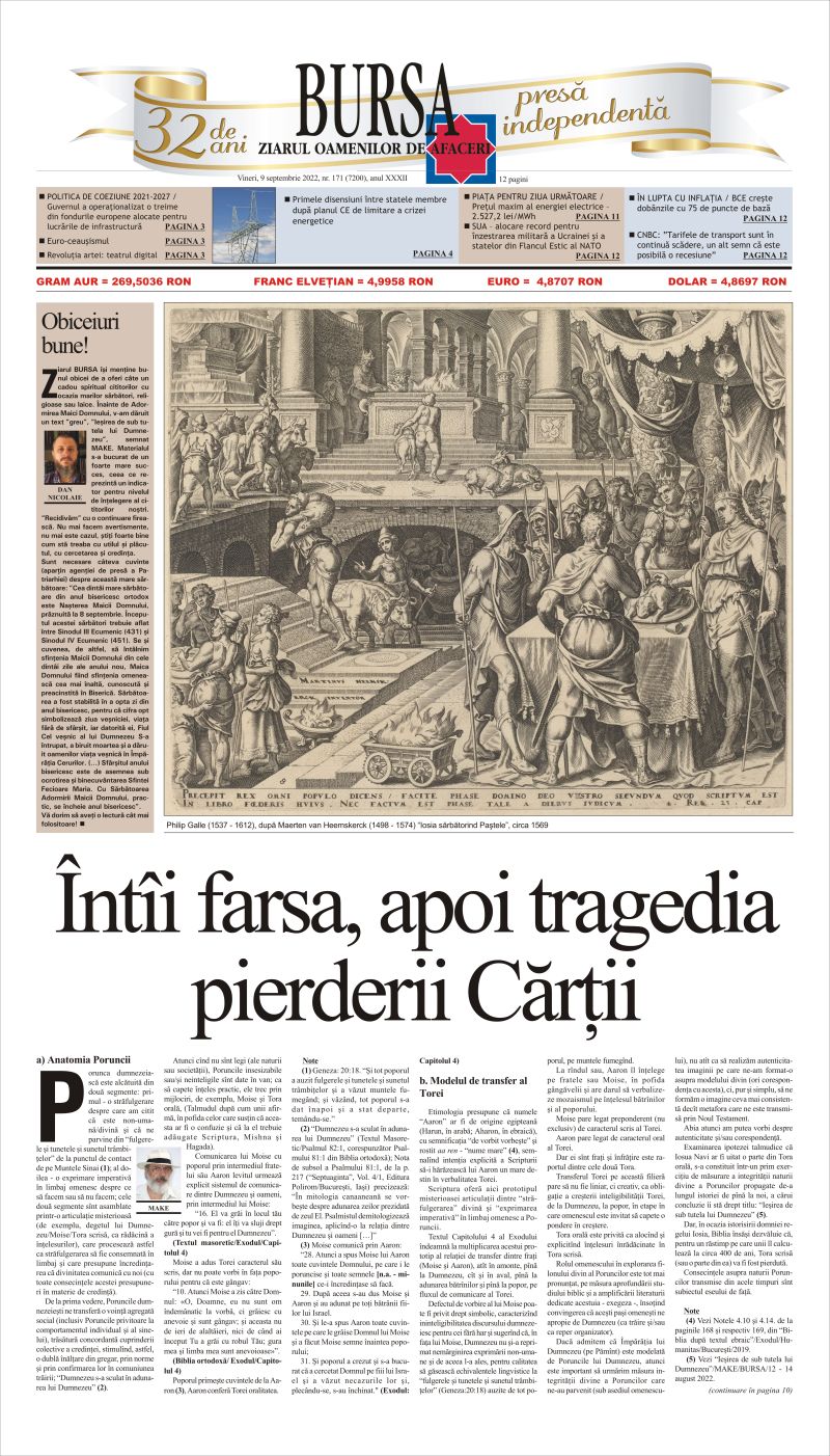 Ediţia din 01.05.2025