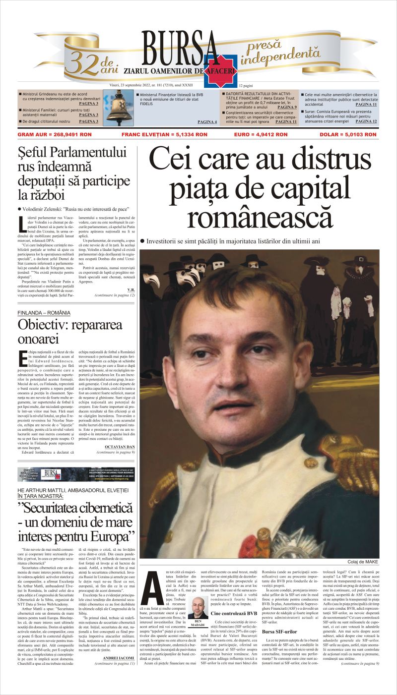 Ediţia din 23.07.2026