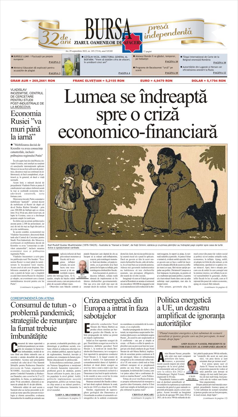 Ediţia din 29.09.2022