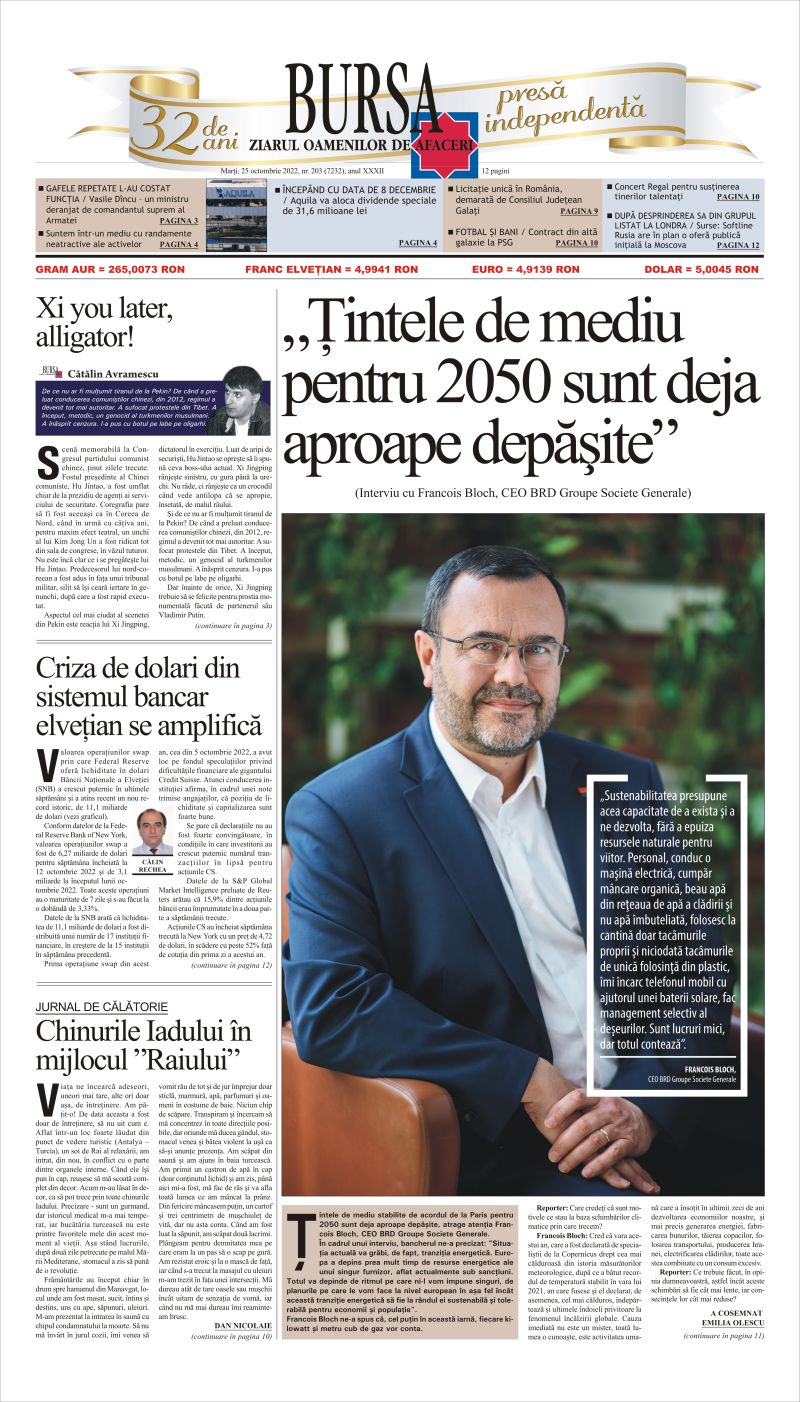 Ediţia din 25.10.2022