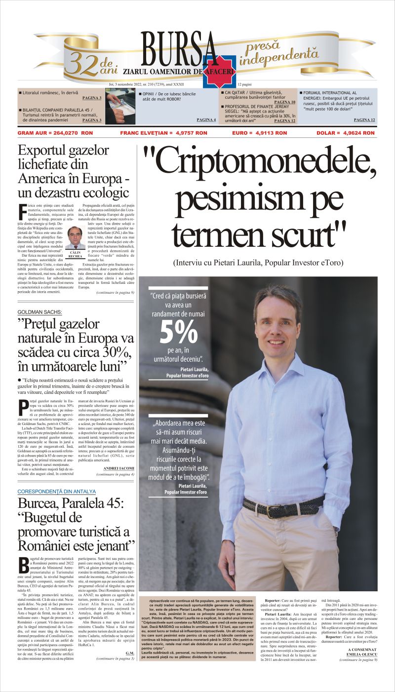 Ediţia din 03.11.2022