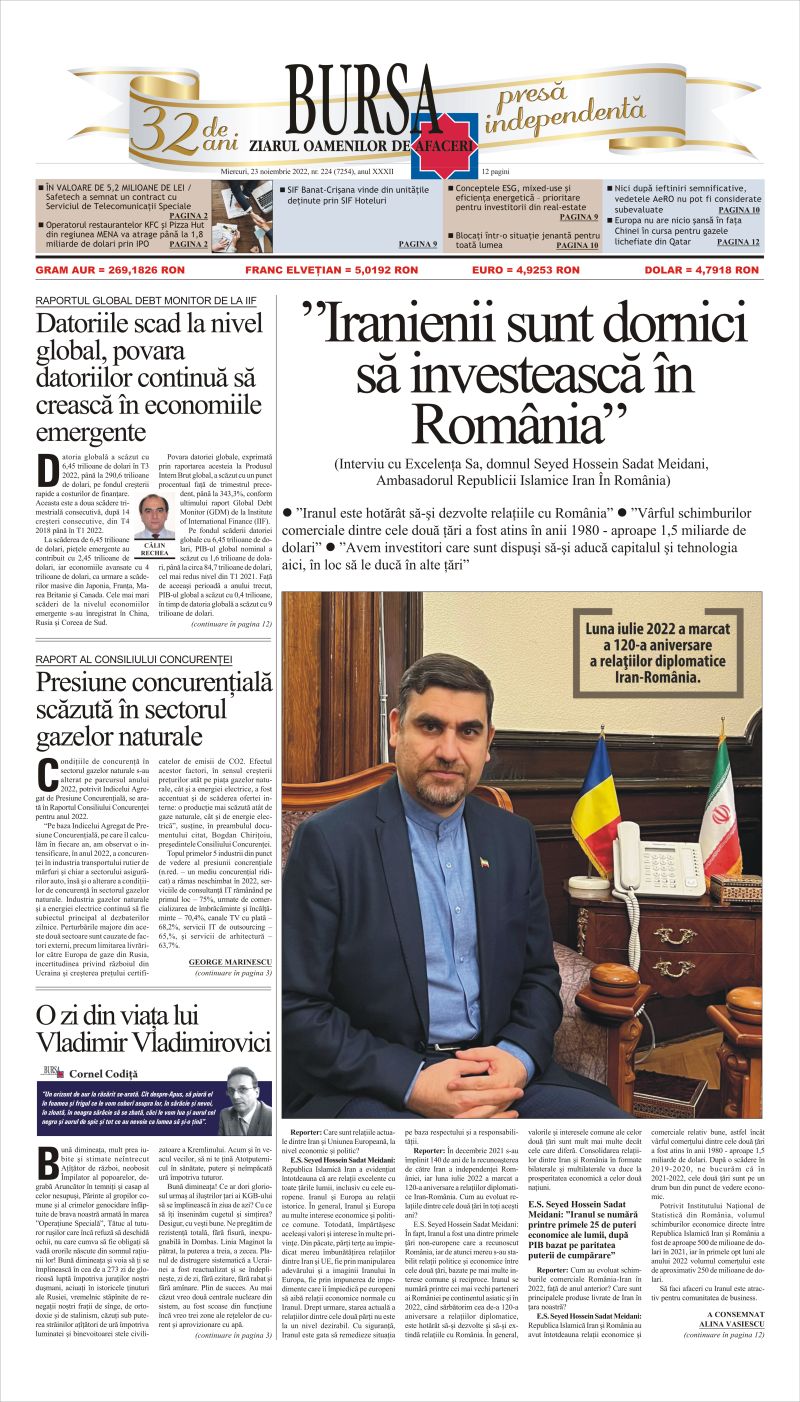 Ediţia din 27.07.2026