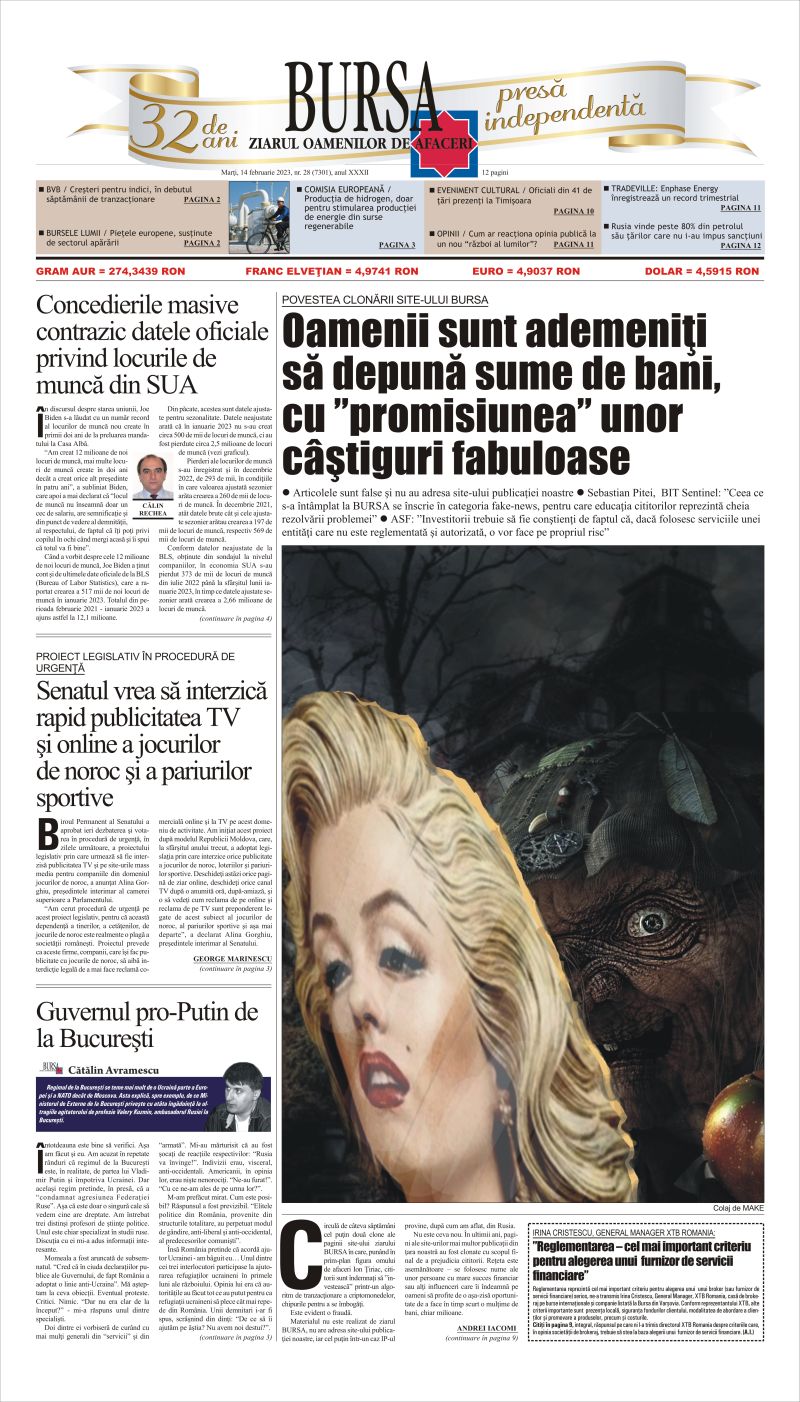Ediţia din 21.07.2026