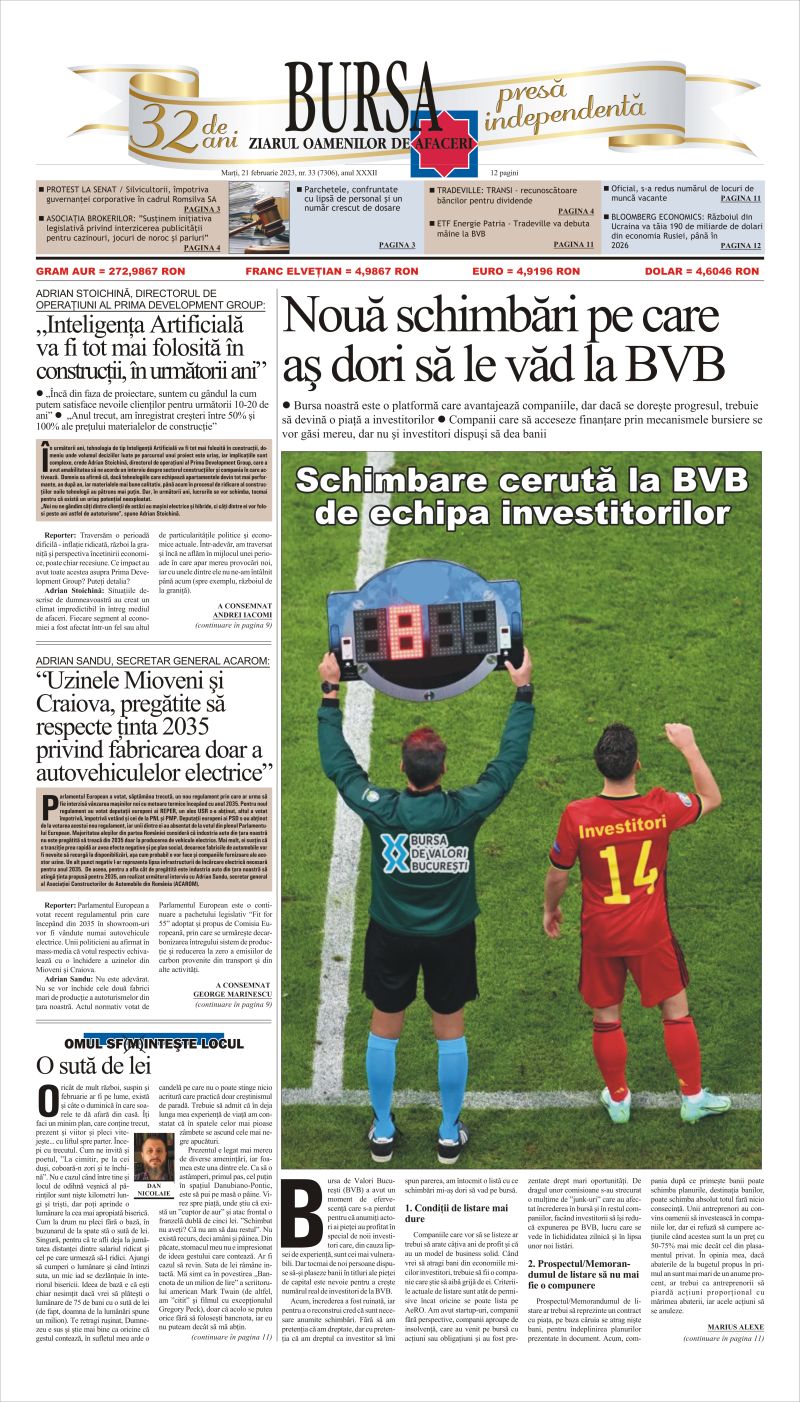 Ediţia din 01.05.2025