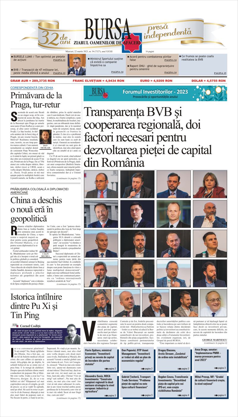 Ediţia din 01.05.2025